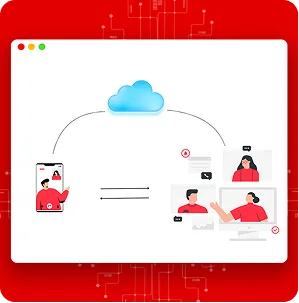 End-to-End Web Contact Center with WebRTC